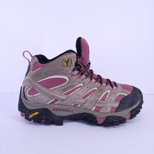 Merrell Moab 2 Mid Waterproof Hiking Boots Women’s 7 Vibram Trail Chukka